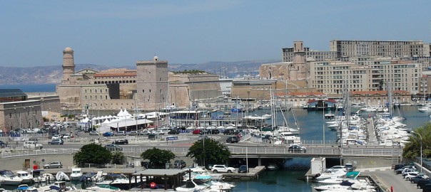Vieux Port of Marseille on the French Riviera